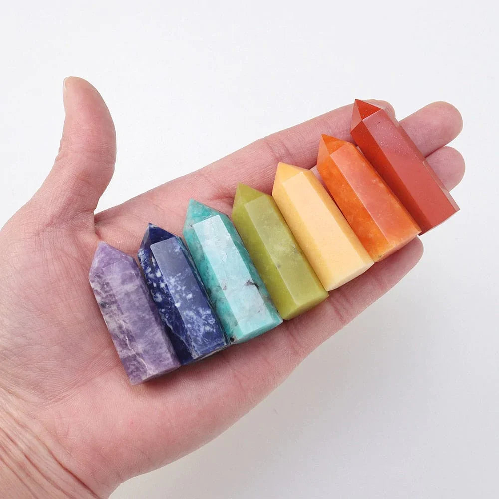 7 Chakra Stones Set Gift