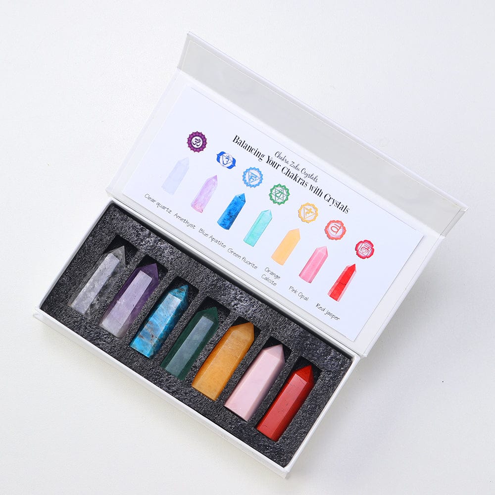 7 Chakra Stones Set Gift