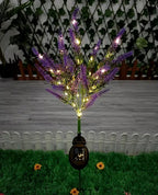Modern Outdoor Solar Lighting with 7 Flowers