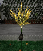 Modern Outdoor Solar Lighting with 7 Flowers