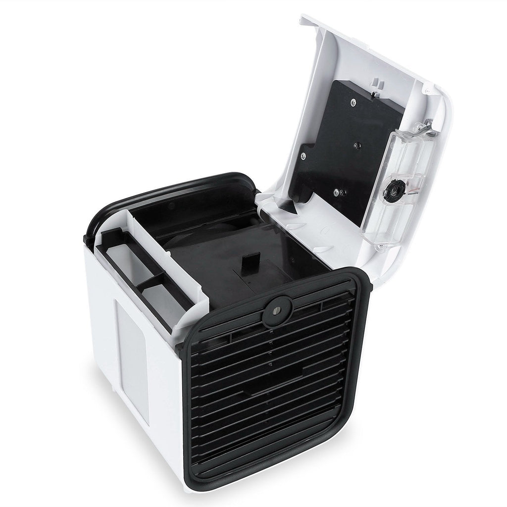 7-Colors Switchable Portable Mini Air Conditioner Cooler Fan
