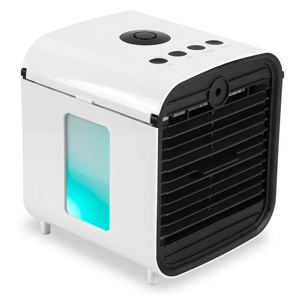 7-Colors Switchable Portable Mini Air Conditioner Cooler Fan