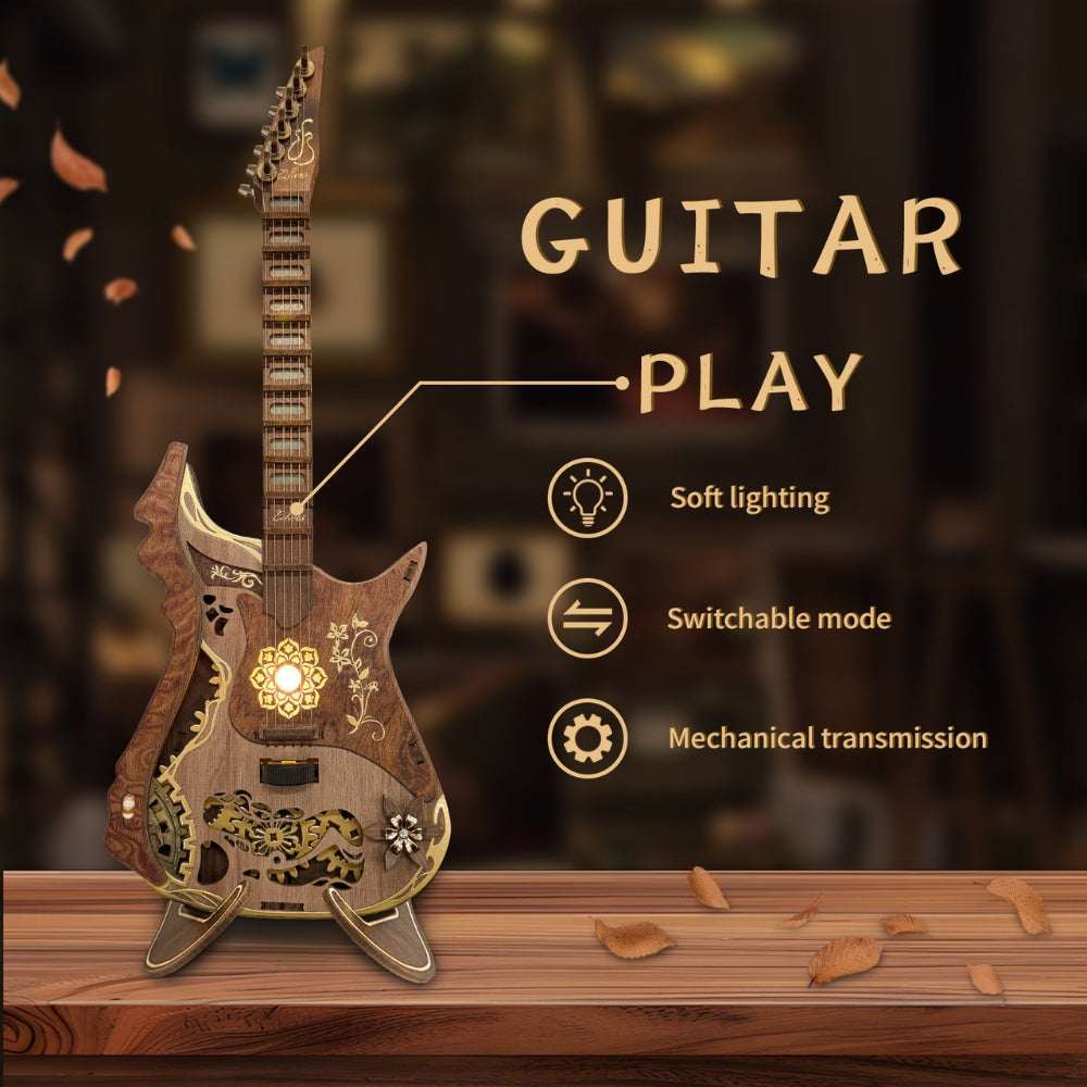Melodious Guitar Self-Assembly Wooden Guitar Kits