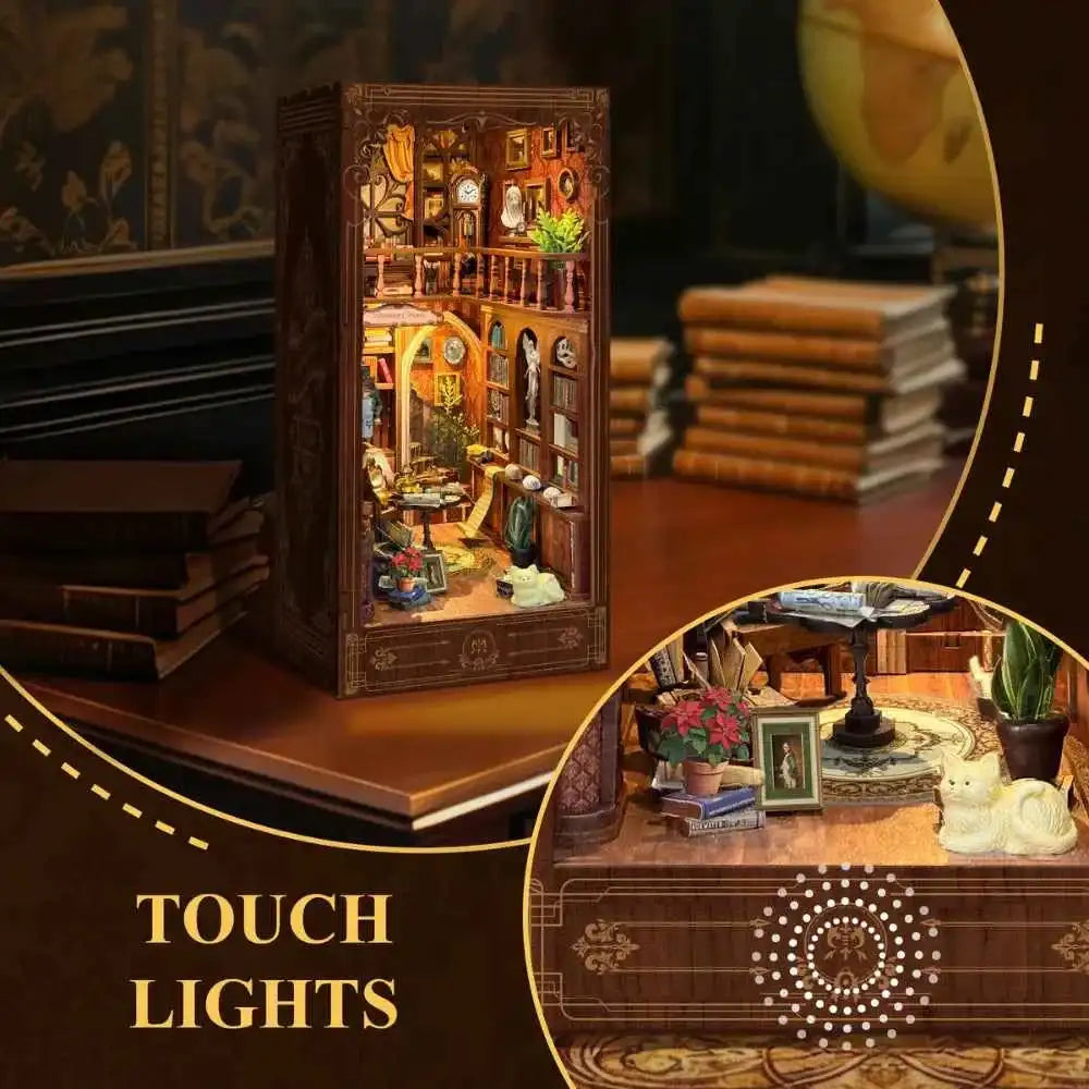 Timeworn Library Book Nook Kit
