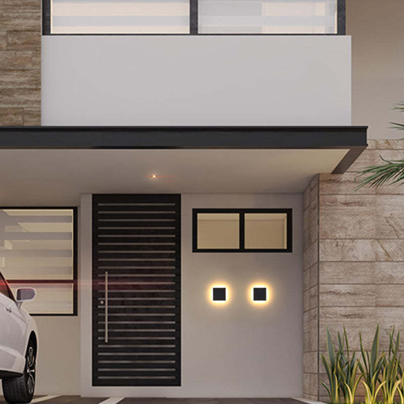 Elegant LED Wall Light | Modern Outdoor Lighting