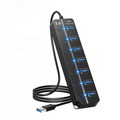 7-Port USB 3.0 Hub with Power Switch – PortMaster (1+1 FREE)