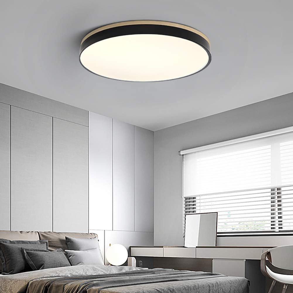 Ceiling Lights Natural Wood Flush Mount Fixture