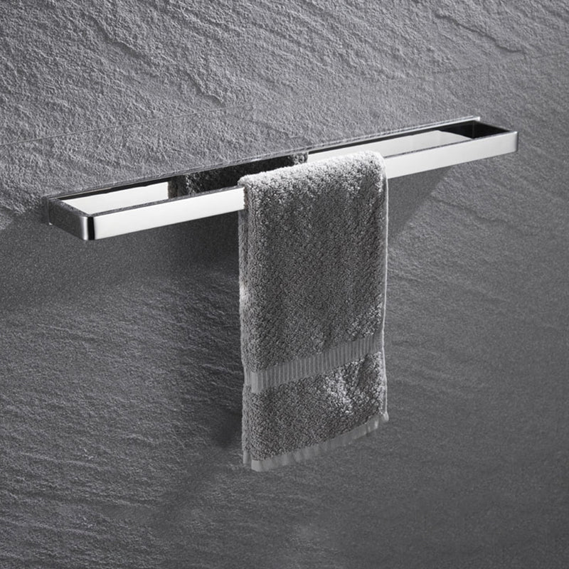 5-piece modern bathroom accessories as single item or in set Polished chrome bathroom set