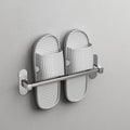 2-Piece Stainless Steel Slip Resistant Modern Chrome Bathroom Hardware Set