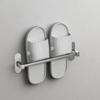 2-Piece Stainless Steel Slip Resistant Modern Chrome Bathroom Hardware Set