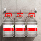 2-Piece Stainless Steel Slip Resistant Modern Chrome Bathroom Hardware Set