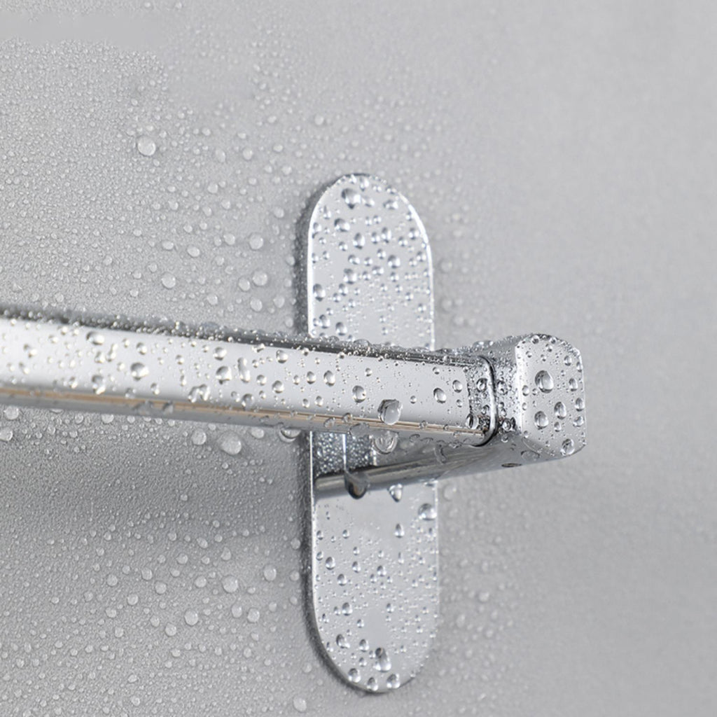 2-Piece Stainless Steel Slip Resistant Modern Chrome Bathroom Hardware Set