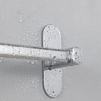2-Piece Stainless Steel Slip Resistant Modern Chrome Bathroom Hardware Set