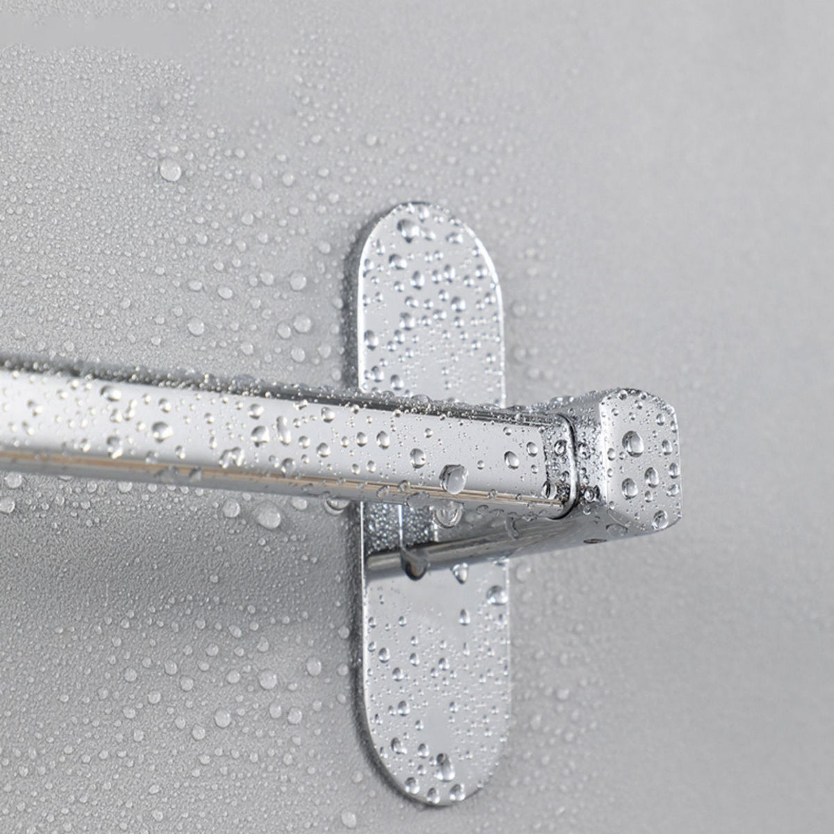 2-Piece Stainless Steel Slip Resistant Modern Chrome Bathroom Hardware Set