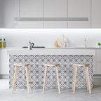 Peel & Stick Vinyl Flooring Lightly patterned vinyl flooring with a matte sheen
