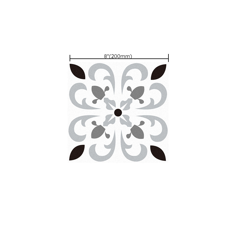 Peel & Stick Vinyl Flooring Lightly patterned vinyl flooring with a matte sheen