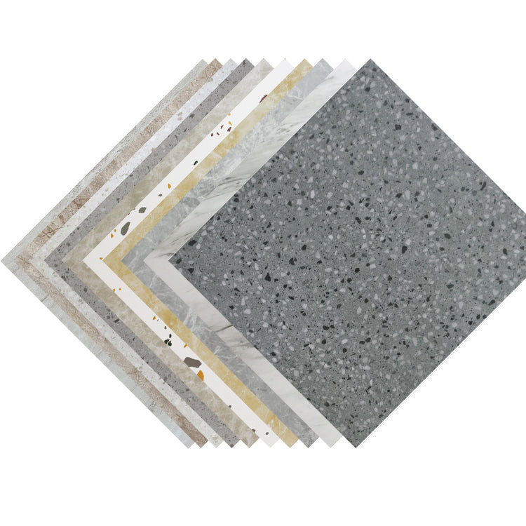 Peel & Stick Vinyl Floor Matte Stone Look Vinyl Floor with Waterproof