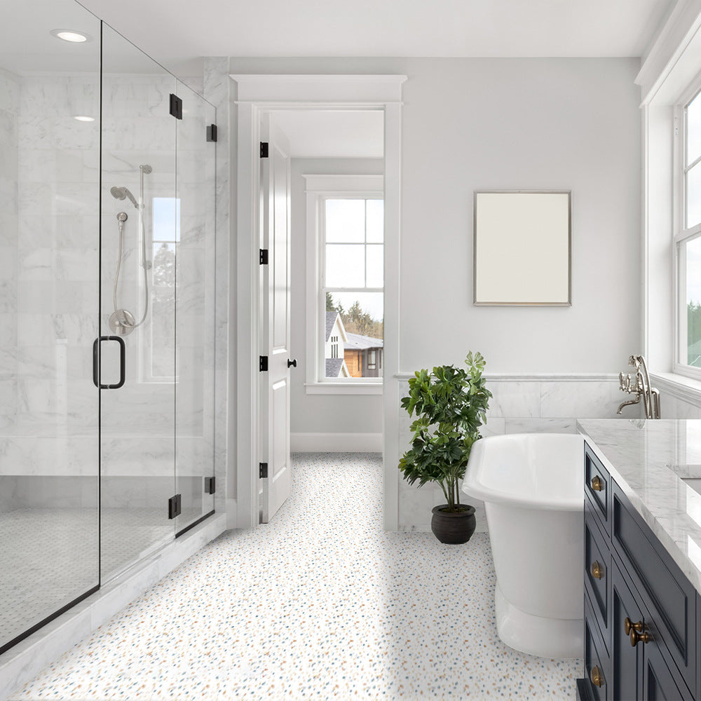 Peel & Stick Vinyl flooring Matte Vinyl flooring with square edge