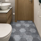 Peel and Stick Vinyl Floor Dark Matte Vinyl Floors with Stone Look
