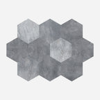 Peel and Stick Vinyl Floor Dark Matte Vinyl Floors with Stone Look