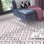 Multi-Tonal Style Vinyl Plank Flooring Peel and Stick Porcelain Tile Look PVC Flooring