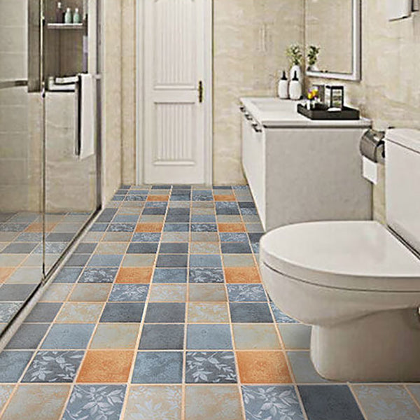 Modern Vinyl Floor Geometric Pattern Self-Adhesive PVC Floor