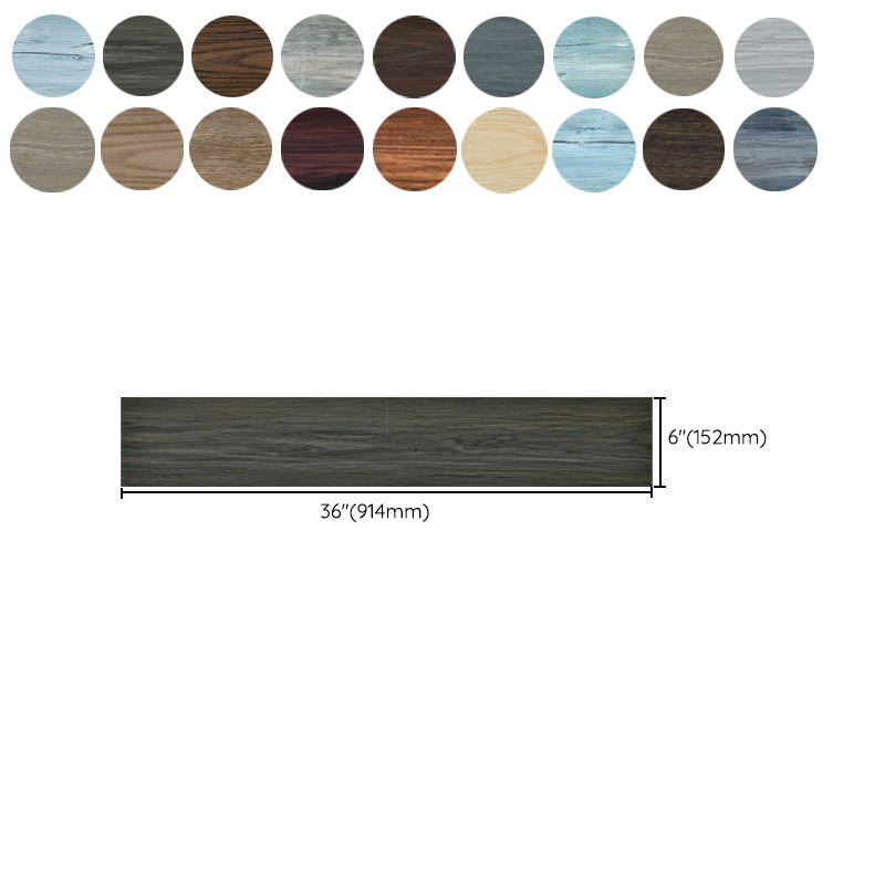 Classic Vinyl Floor Planks Wood Look Self-Adhesive Vinyl Plank Flooring
