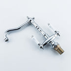Traditional Kitchen Bar Faucet Double Handle High Arc No Sensor Bar Faucet