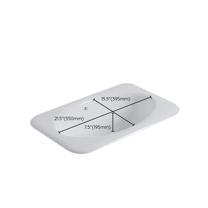 Traditional square washstand ceramics metal base washbasin