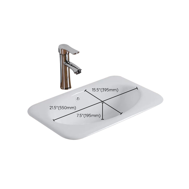 Traditional square washstand ceramics metal base washbasin