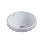 Contemporary oval wash stand ceramic metal undercounter basin