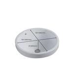 Contemporary oval wash stand ceramic metal undercounter basin