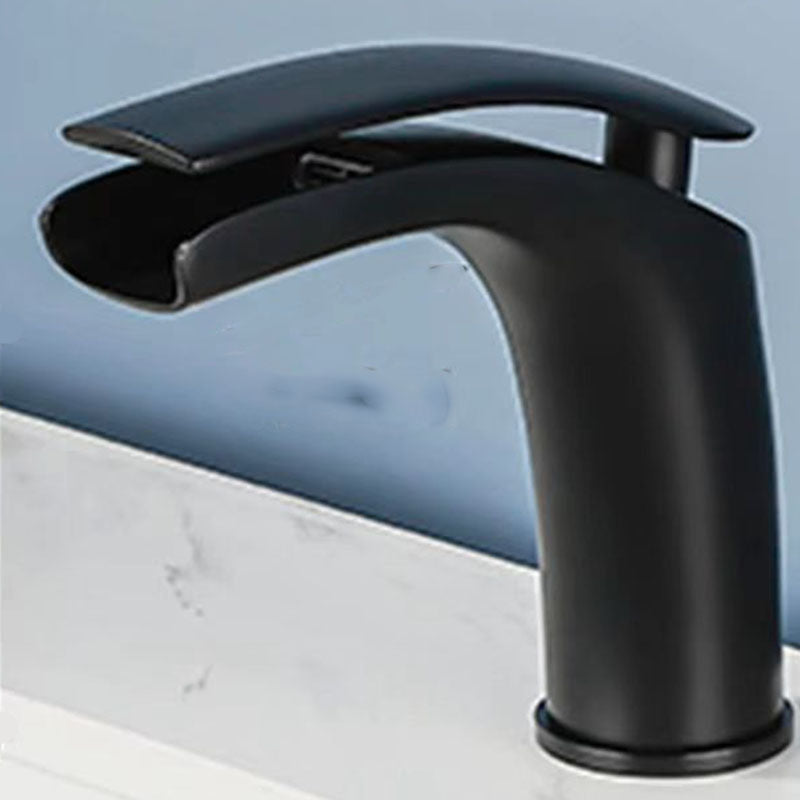 Contemporary Fixed Bathtub Faucet Wall Mounted Waterfall Bathtub Filler