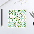 Mosaic tile peel & stick Modern plastic tile peel & stick