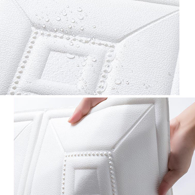 Glam Cord Access Panel PVC Self-Adhesive 3D Embossing Waterproof Wall Panel