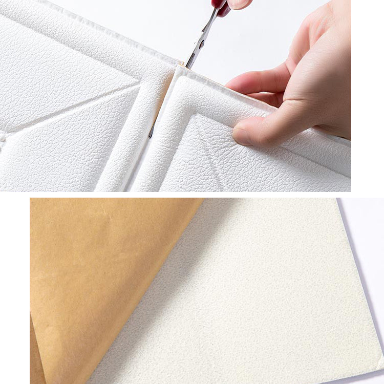Glam Cord Access Panel PVC Self-Adhesive 3D Embossing Waterproof Wall Panel