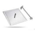 Modern square shower head wall mount standard spray fixed shower