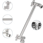 Modern square shower head wall mount standard spray fixed shower
