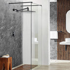 Modern square shower head wall mount standard spray fixed shower