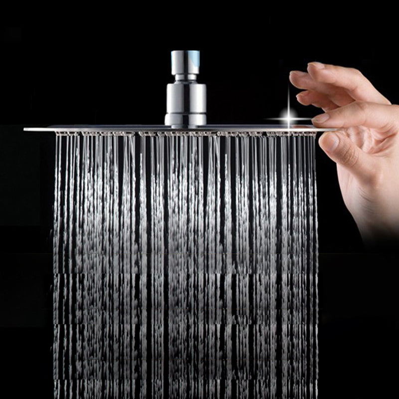 Wall-mounted shower head stainless steel fixed shower head with shower arm