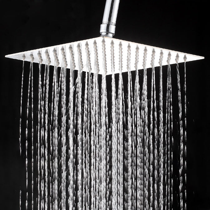 Wall-mounted shower head stainless steel fixed shower head with shower arm