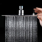 Wall-mounted shower head stainless steel fixed shower head with shower arm