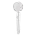 Modern Handheld Showerhead 3 Spray Round Metal Shower Heads