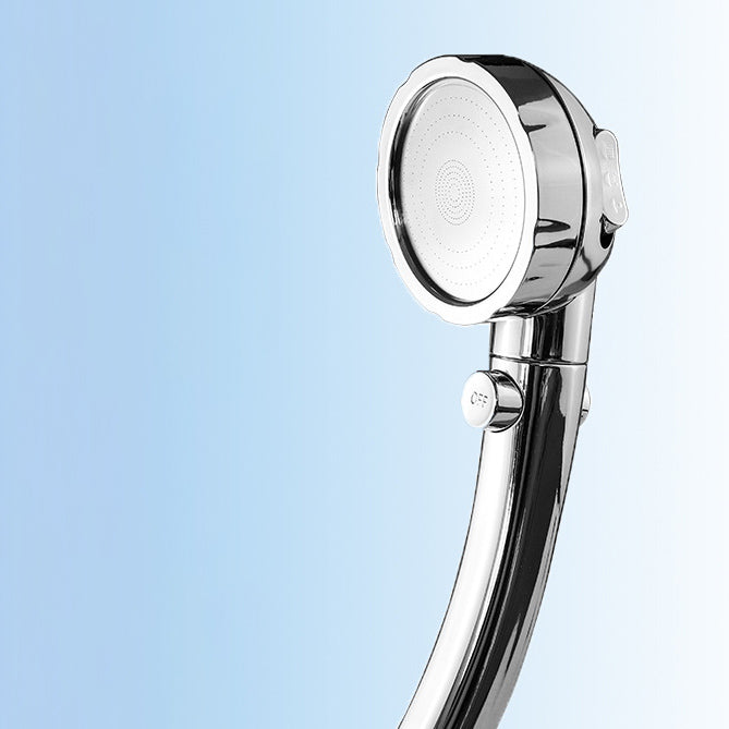 Modern Handheld Showerhead 3 Streams Metal Round Showerheads