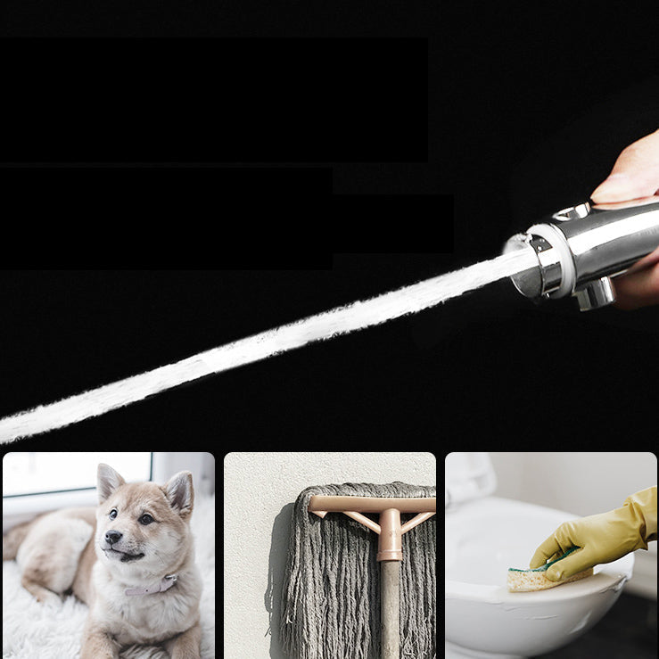 Modern Handheld Showerhead 3 Streams Metal Round Showerheads