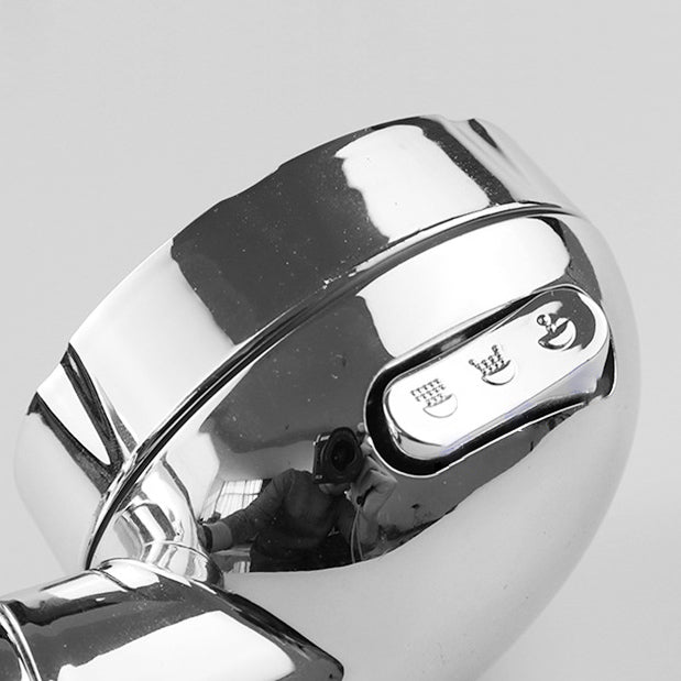 Modern Handheld Showerhead 3 Streams Metal Round Showerheads