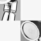 Simple Round Showerhead Round Standard Hand Shower