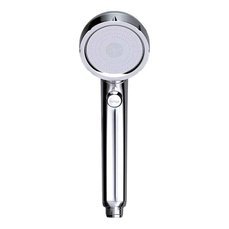 Simple Round Showerhead Round Standard Hand Shower