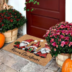 Doormat Gnome Christmas Decorations Indoor Outdoor