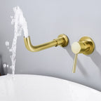 Modern Brass Roman Bathtub Faucet with 1 Lever Handle Bathtub Faucet
